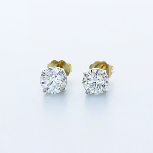 Orecchini perno classici oro - orecchini, a