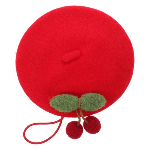 Berretto lana rosso per cani - berretto,