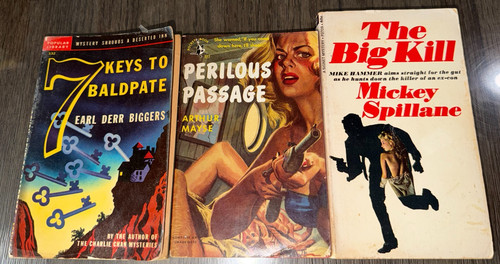 Vintage paperbacks mystery - mystery, lot