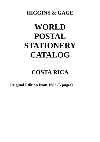 Higgins gage catalogo - &,