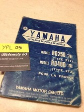 Yamaha parts list RD250 2T1