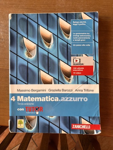 Matematica azzurro terza - matematica.azzurro,