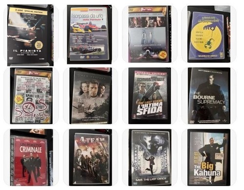Lotto dvd pianista pif - 12,