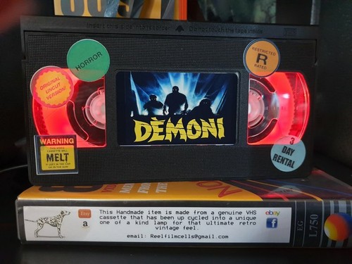 Retro vhs lamp demons - ,, top