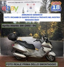 Sono Disponibili Ricambi scooter usati Aprilia Atlantic 200 2002 2004