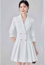Cappotto Donna Giacca Bianco