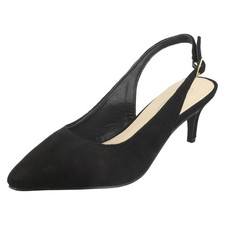 Scarpe Sling-Back Con Tacco