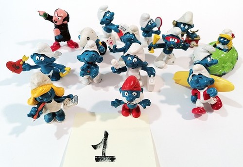 Lotto puffi originali - puffi, peyo
