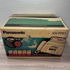 Panasonic KX-FP81 Fax compatto