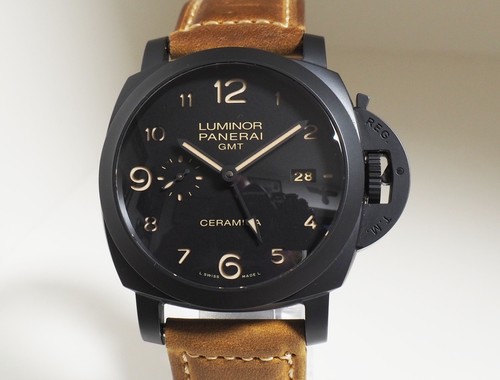 Panerai luminor gmt - luminor, ceramic