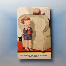 Comic Postcard 1938 Cute Boy