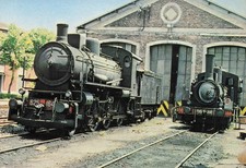 T28O) CARTOLINA LOCOMOTIVA