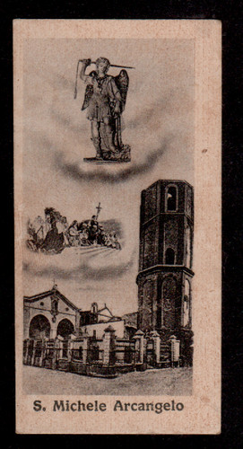 Antico santino holy card - b1,