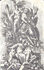 Antica Stampa Ritratto di