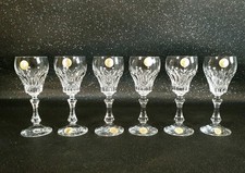 6 x Zwiesel Almeria Likörgläser - 13 cm hoch vintage Kristallglas