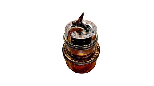 Bussola meridiana ottone - bussola,