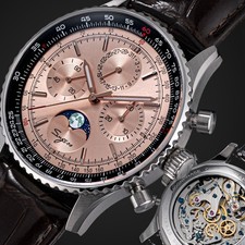 Orologio Uomo Sugess MoonPhase