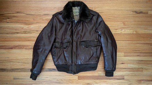 Giacca pelle marrone 42r - di,