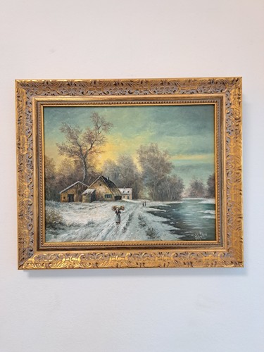 Quadro vintage paesaggio