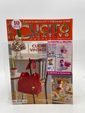 Cucito Creativo facile n. 94 2016 cucire vintage il feltro idee Pasqua
