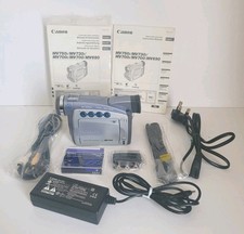 Videocamera digitale Canon MV700 vintage con accessori - testata