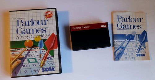 Parlour games sega master - games,