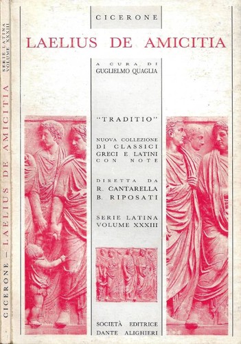 Laelius amicitia - amicitia.,