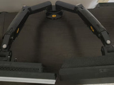 2 monitor 19" LCD HD + Bracci