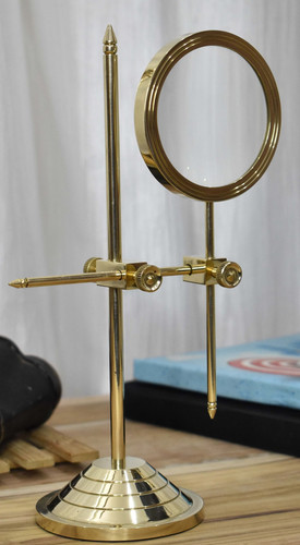 Magnifying glass brass - magnifying,