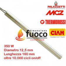 CANDELETTA ACCENSIONE STUFA PELLET L.160 D.12,5 THERMOROSSI - OLIMPIA SPL - 1019