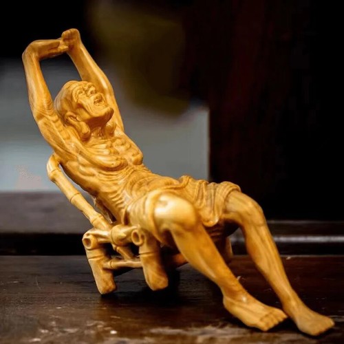 Statua buddha legno 28 - buddha, in