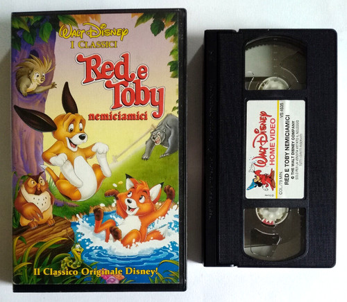 Vhs red toby nemiciamici - vhs,
