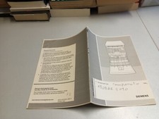 LAVASTOVIGLIE SIEMENS - ISTRUZIONI PER L'USO 9000 405 554 (8811)