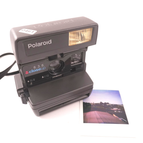 Polaroid 636 closeup
