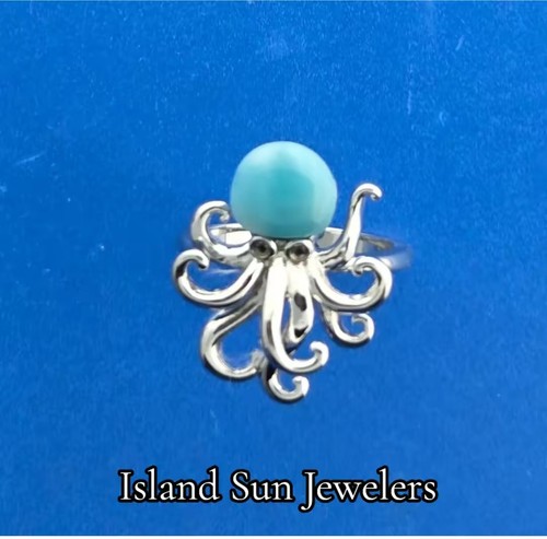 Anello polpo alamea argento - polpo,