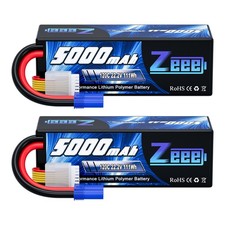 2x Zeee 22.2V 5000mAh 6S