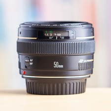 Canon 50mm 4 f1 - ef, f1.4
