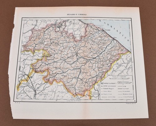 Pesaro urbino cartina - pesaro,