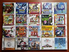 LOTTO GIOCHI PER NINTENDO 3DS 2DS E DS GIOCHI A SCELTA TESTATI E FUNZIONANTI