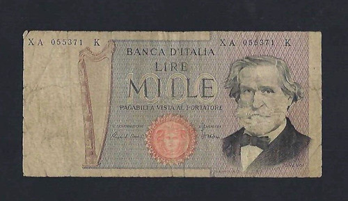 Repubblica italiana rara 1000 - italiana,
