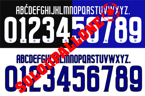 Kit nome numero - +,