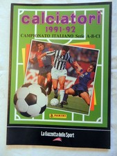 Calciatori 1991 album - calciatori, 1991-92