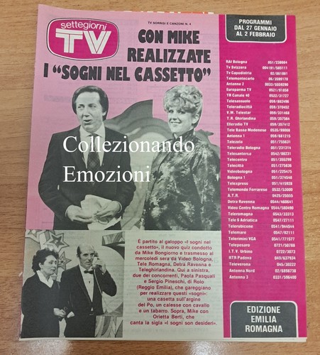 Settegiorni mike - settegiorni, tv