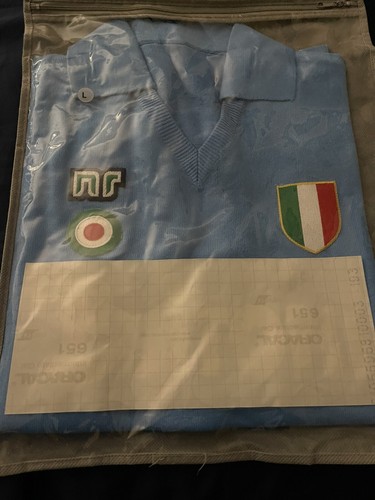 Maglia home ssc - home, 1987/88