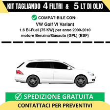 Tagliando per VW Golf VI
