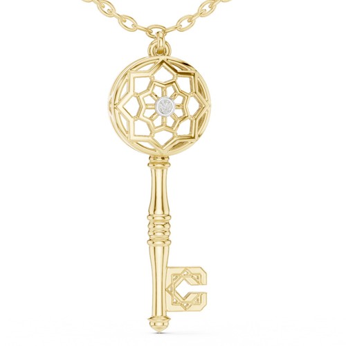 Ciondolo petite shank diamante - ciondolo,