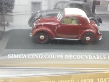 SIMCA 5 Coupé 1936 Mini
