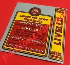 Fiat livello olio