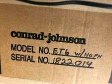 Conrad Johnson ET6 Preamplfier