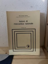PIERO GIORGIO BORDONI LEZIONI DI MECCANICA RAZIONALE EDITRICE VESCHI 1984